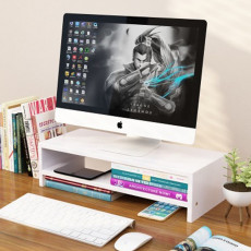 모니터받침대 2단 데스크테리어 책상 정리대 DD-12052