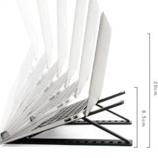 노트북거치대 접이식 폴딩 태블릿 스마트폰 거치대 RD-11383 (블랙)